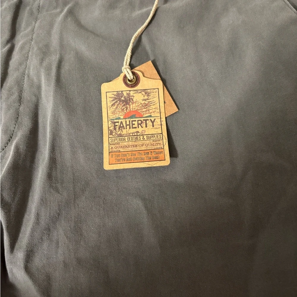 Faherty Stretch Chino Shorts Slate Men’s 43W NWT